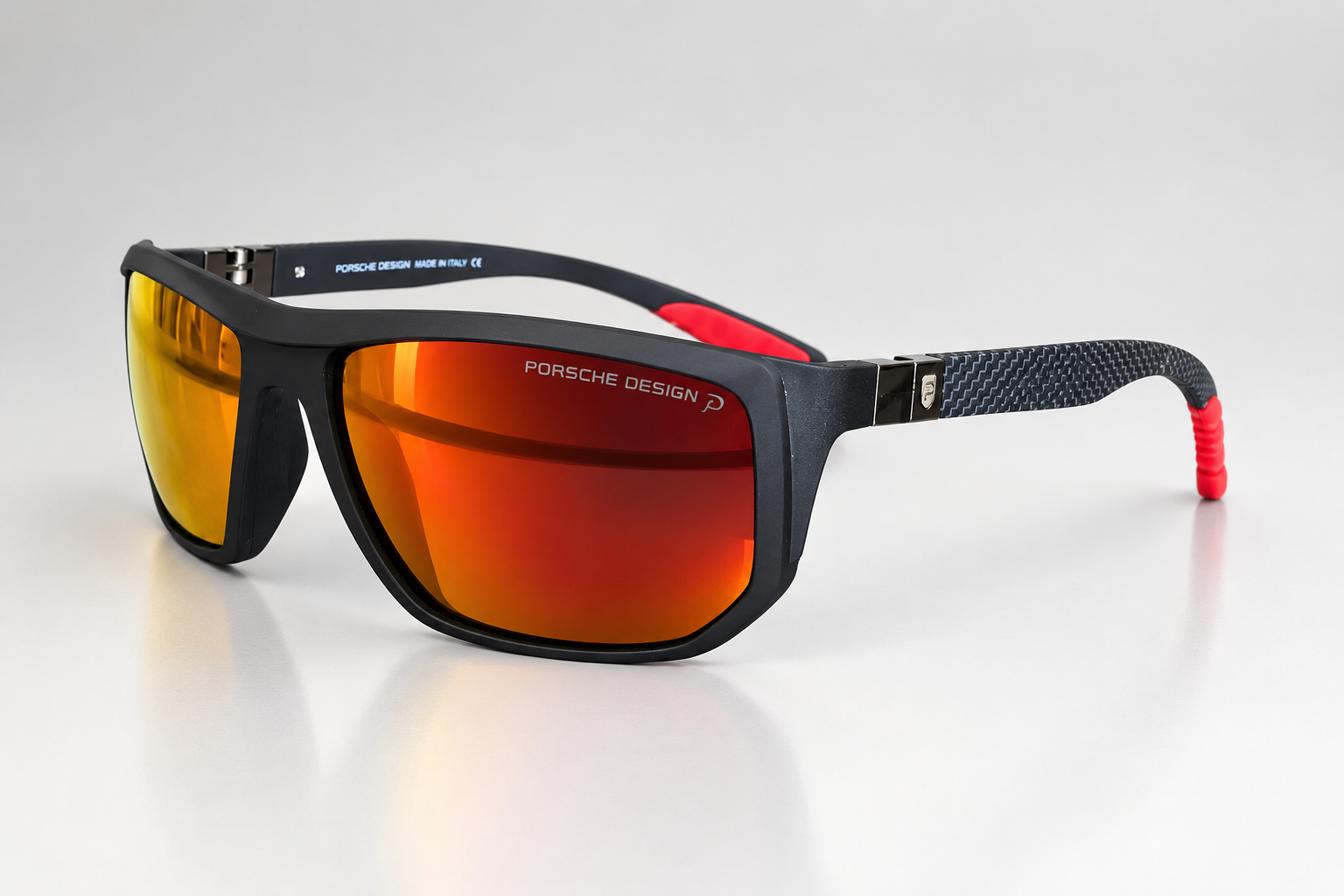 عینک آفتابی مردانه Porsche design قرمز